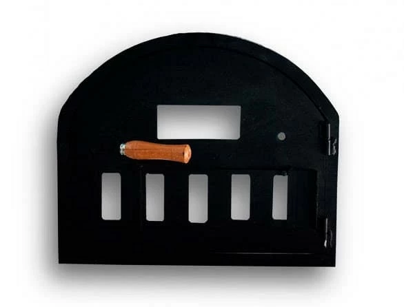 Puerta redonda de chapa