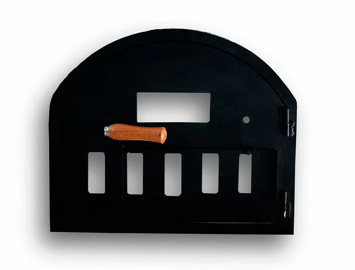 Puerta redonda de chapa