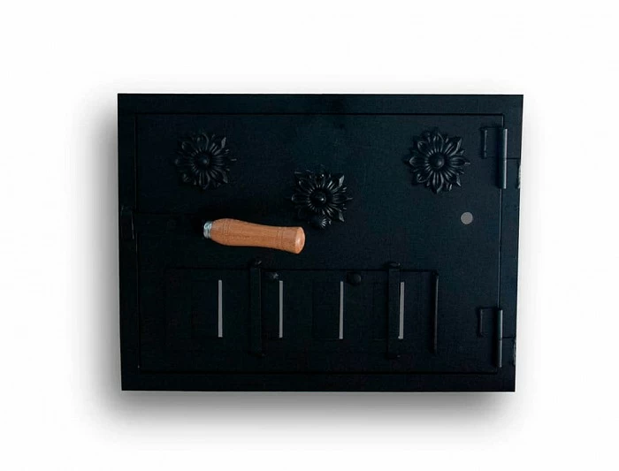 Puerta rectangular de chapa