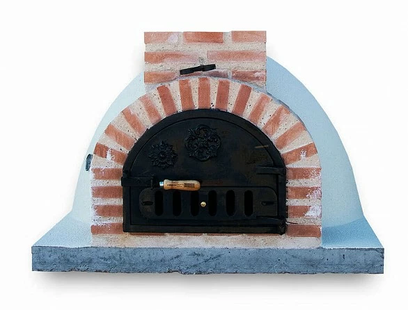 Horno de Pereruela con acabado monocapa de ladrillo refractario