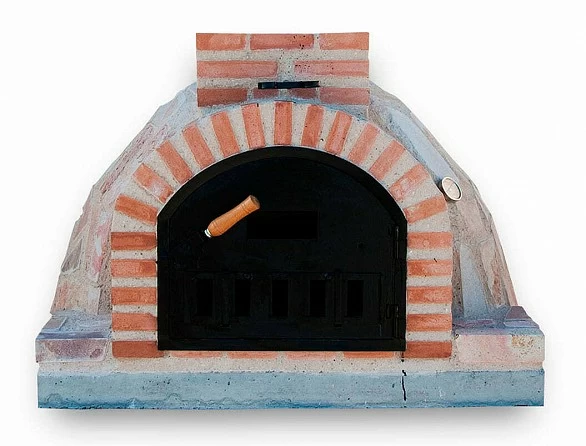 Horno de Pereruela en piedra blanca y ladrillo refractario